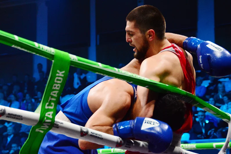 Открытие чемпионата России по боксу в Иркутске.