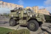 Cougar MRAP (США). Взята под Курском. Водитель потерял управление, и машина перевернулась.  Противник бежал. Имеет шесть модификаций. Предназначена для связи, для перевозки пехоты, для поддержки в бою. Оснащается пулемётом, гранатомётом,  техникой для связи. Ездит по воде.