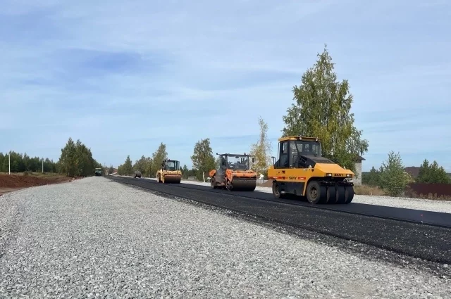 Ремонт участка автодороги Ижевск – Сарпул