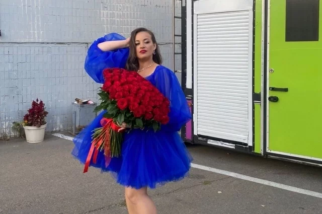 Анна после шоу.