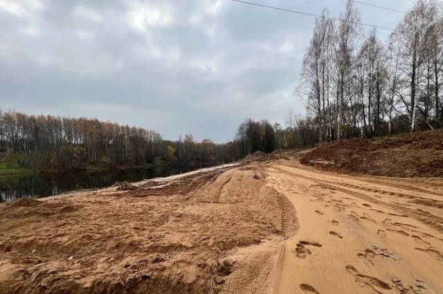 К 1 ноября в Реадовском парке ничего не было готово.