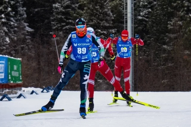 Открытый чемпионат Югры по лыжным гонкам.