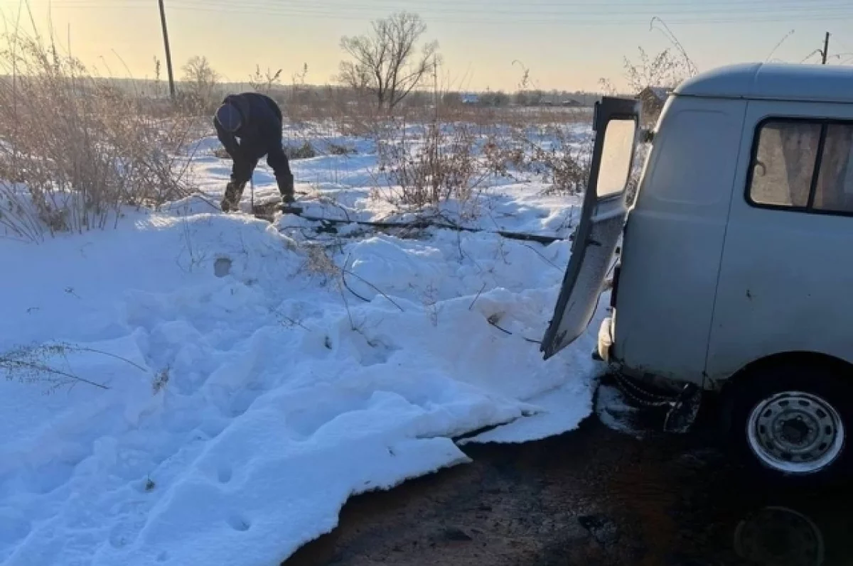 Коммунальную аварию устранили в алтайском селе