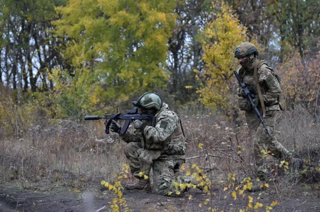 Разведчики ВС РФ в зоне специальной военной операции