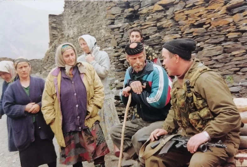 В Хуландое Шаройского района.