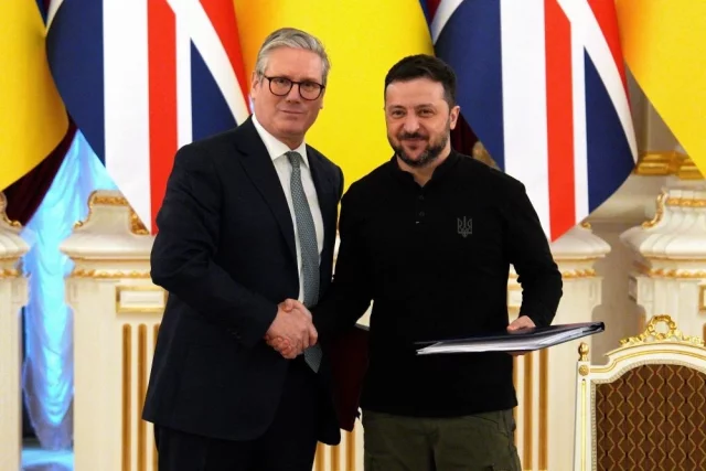 Кир Стармер, Владимир Зеленский.