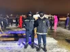 Спасатели-наблюдатели на площадке.