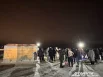 Территорию также охраняют сотрудники полиции. Они следят за порядкам на площадках.