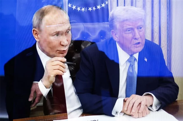 Владимир Путин, Дональд Трамп