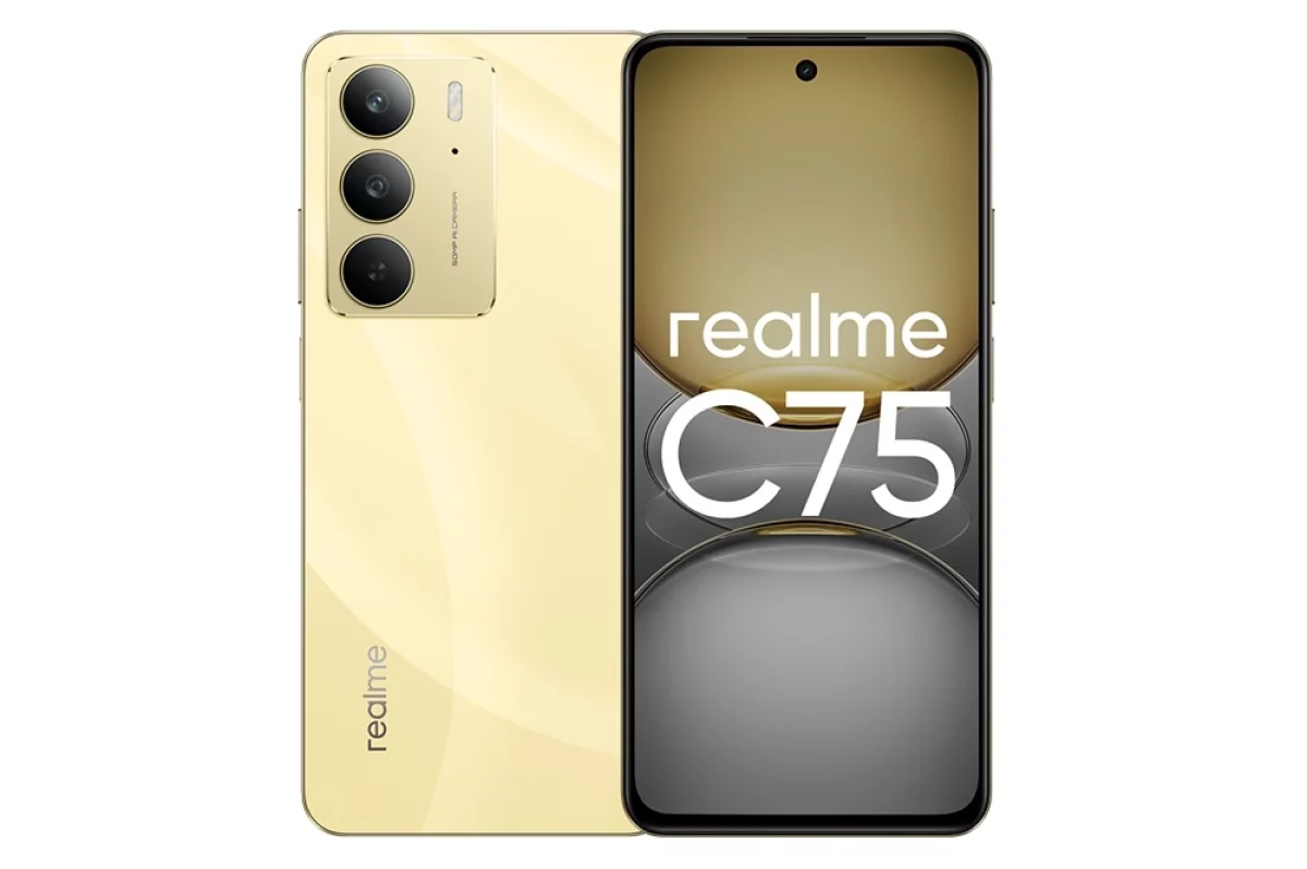 Смартфон realme C75. 