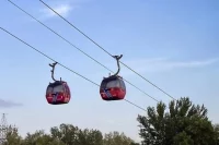Работу канатной дороги в Оренбурге вновь приостановили 
