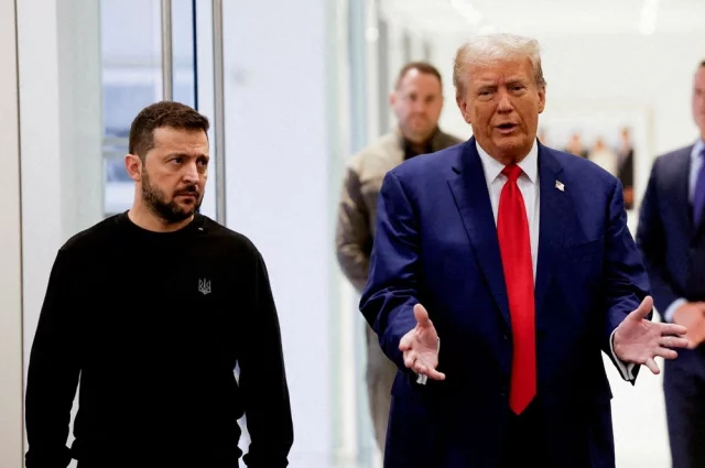 Дональд Трамп и Владимир Зеленский