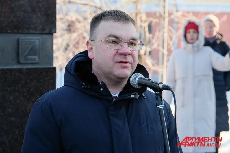 Мэр Перми Эдуард Соснин.