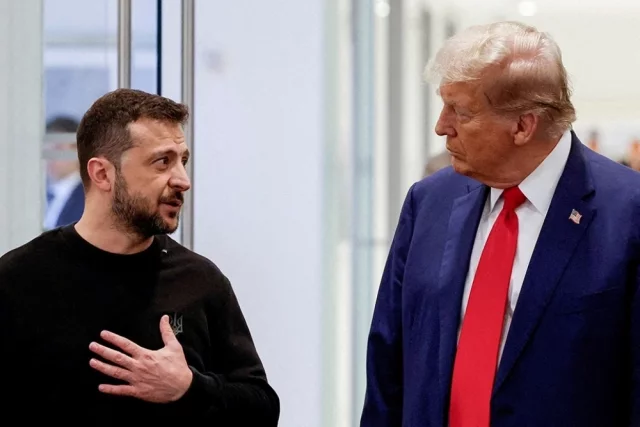 Владимир Зеленский и Дональд Трамп.