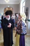 Праздник Масленицы в Казанском художественном училище организовал отдел по культуре Казанской епархии по благословению митрополита Казанского и Татарстанского Кирилла.