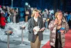 Гости красной дорожки: Надежда Михалкова и Юлия Мишкенене.