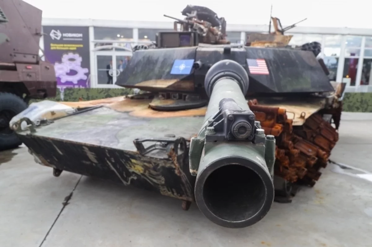 Танк Abrams. 
