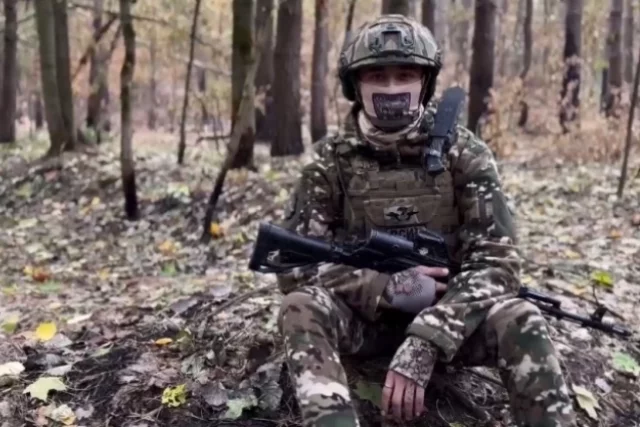 Боец с позывным Буратино.