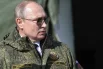 20 сентября 2019 год. Президент РФ Владимир Путин на полигоне «Донгуз», где проходил основной этап стратегического командно-штабного учения «Центр-2019».