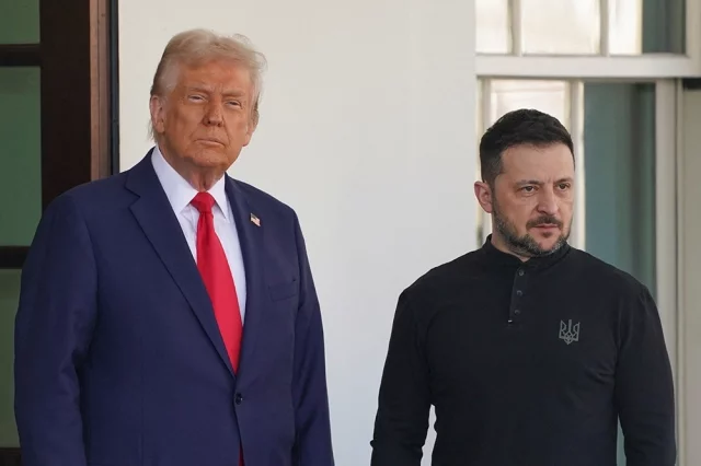 Дональд Трамп и Владимир Зеленский.