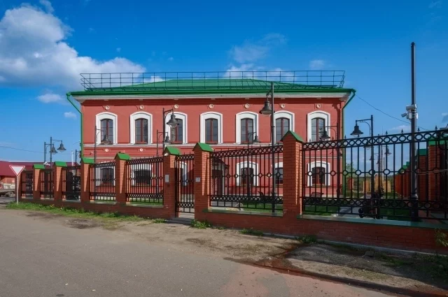 Отреставрированный дом Пучковых.