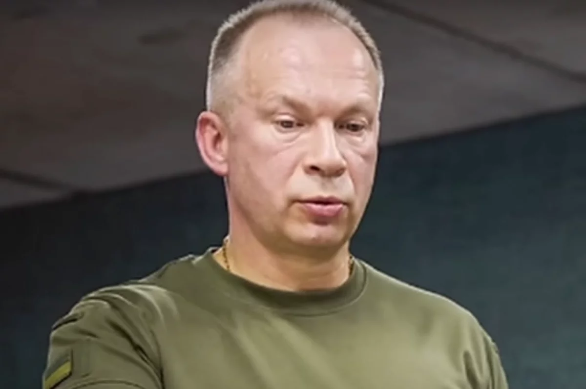Сырский признал проблемы со стабилизацией линии боев и комплектованием ВСУ