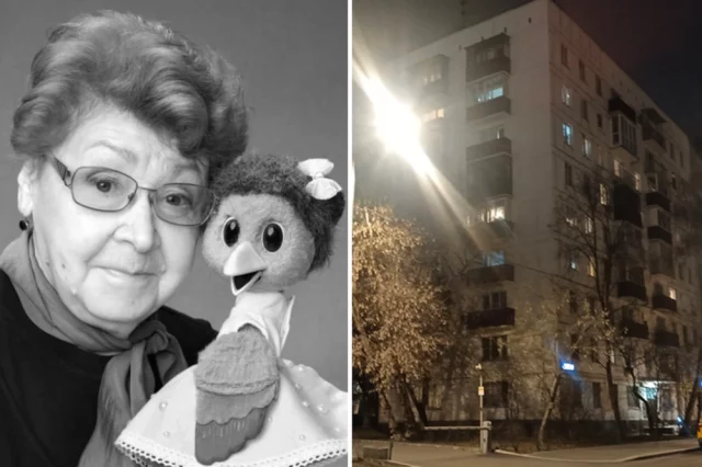 Галина Марченко и дом, в котором она жила. 