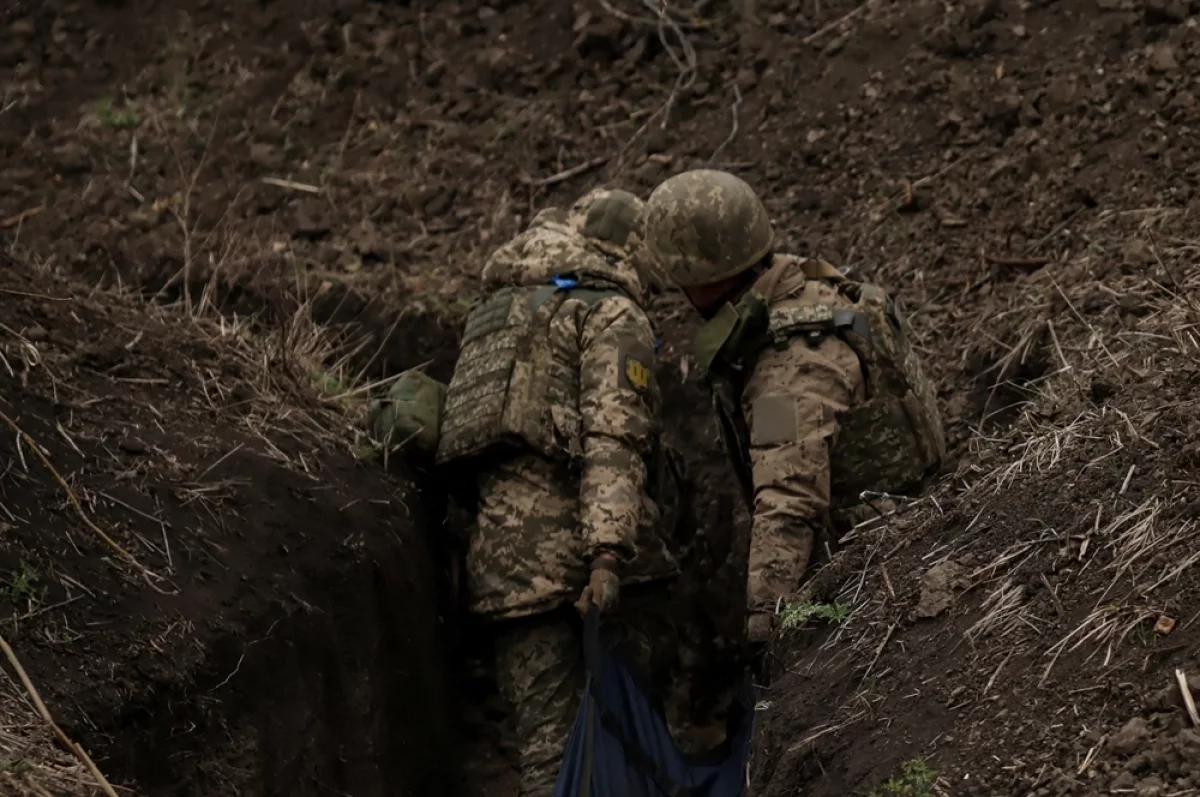 Боевики ВСУ.