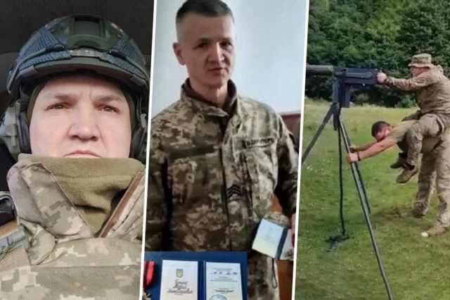 Офицер-орденоносец Вооруженных сил Украины (ВСУ) Андрей Гунько. 