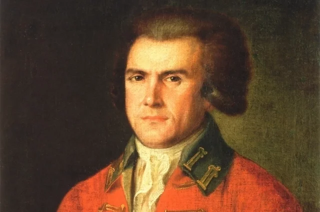 Автопортрет Андрея Болотова, 1763 год.