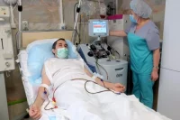 Процесс забора стволовых клеток.