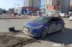Удар пришёлся в левый борт легковушки, её водитель оказался единственным пострадавшим в ДТП