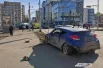 После столкновения Hyundai развернуло и отбросило на несколько метров