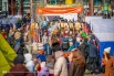 Встретить праздник пришли десятки горожан. 