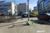 В результате ДТП пострадал дорожный знак