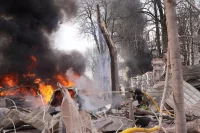 В городе виновными в ударе называют именно военных и организаторов награждения. Это же изданию заявил и украинский военный.