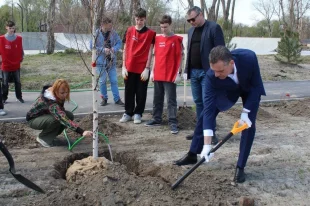 Активное участие в благоустройстве принимают сами жители.