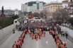 Крестный ход в Иркутске начался от собора Богоявления.