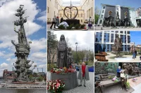 Творения Зураба Церетели.