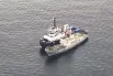 Моряки-балтийцы также тренировались оказывать помощь аварийным судам, получившим повреждения во время атак условного противника.