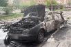 На месте взрыва автомобиля в Балашихе.