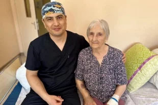 Сейчас пациентка готовится к выписке.