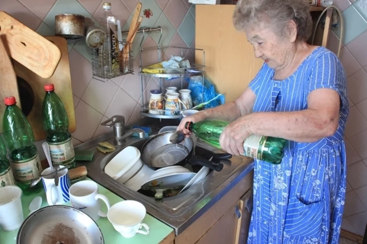 В Барнауле произошла авария на магистральном водопроводе