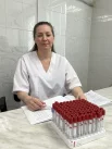 Данилова Елена. Медицинская сестра КГБУЗ «Краевая станция переливания крови».