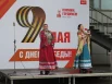 Ярким дополнением мероприятия стала концертная программа - звучали песни военных лет.