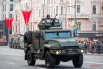 Боевые машины в центре столицы.
