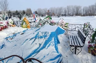Кладбище, где похоронены дети в Красной Сопке.
