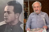 Миней Тверских - на фронте и в наши дни. 