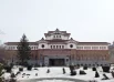 Здание краеведческого музея было построено ещё в эпоху губернаторства Карафуто.