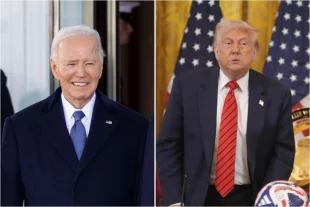 Джо Байден, Дональд Трамп.